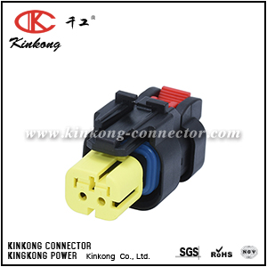 776427-3 waterproof 2 hole auto female connector