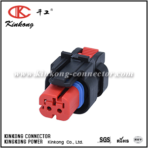 776522-1 2 hole female electrical automotive connector CKK3025RD-1.5-21