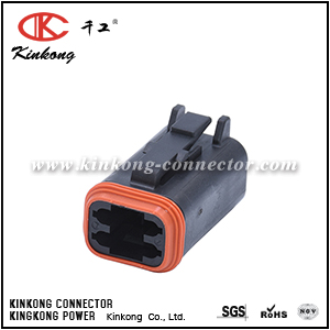 DT06-4S-P012 4 way female cable connector