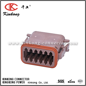 DT06-12SD 12 pole female cable connector 