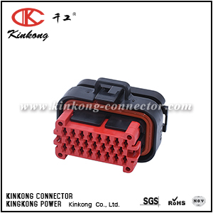 770680-1 23 hole female automotive ecu connector CKK7233-1.5-21