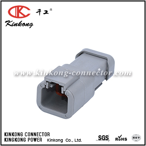 DTP04-2P-E003 ATP04-2P-EC01 2 Pin male waterproof plug 