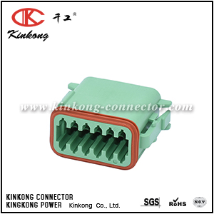 DT06-12SC-C015 12 way female electrical connector