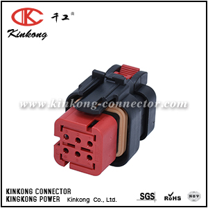 776433-1 6 ways female automotive electrical connector for CAT Excavator 1121700615GR001 CKK3065R-1.5-21