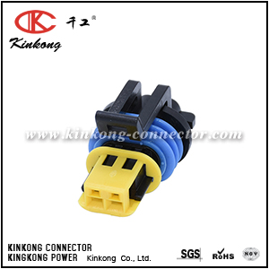 15336024 15336027 2 hole female automotive connector 1121700212NC003 CKK7026-1.2-21
