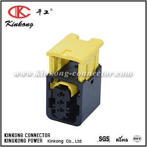 1-1418448-1 3 hole receptacle waterproof auto plug 1121700315TB002 CKK7039B-1.5-21