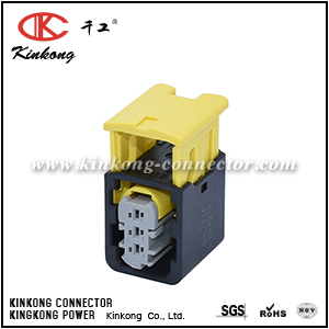 2-1418448-1 3 hole receptacle waterproof wire connector 1121700315TG002 CKK7039G-1.5-21