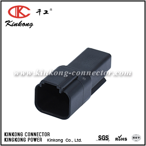 DT04-2P-E004 AT04-2P-BLK 2 pin male cable connector DT04-2P-E004-001