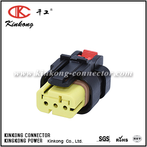 776523-3  3 pole female plug Waterproof Auto connector 1121700315GY001 CKK3035YD-1.5-21