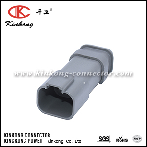 DT04-4P-E008 AT04-4P-SR01GRY 4 Pin male automobile connectors DT04-4P-E008-001