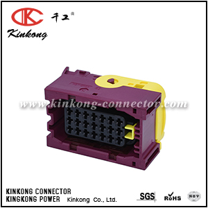 4-1534127-1 TE replacement 21 hole female waterproof automotive ecu connector for car  1121702135TR001 CKK7211B-3.5-21
