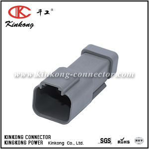 DT04-2P-E003-001 DT04-2P-E003 AT04-2P-EC01 2 pins In-line Mount DT series connector 