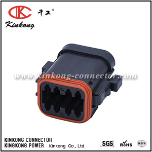 DT06-08SB-CE05-TE 8 pole female electrical connector 