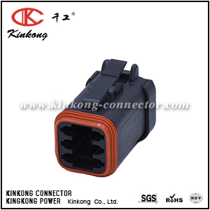 DT06-6S-CE05-TE 6 hole female automotive connector 