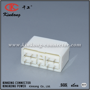 172035-1 Male 9 Position Natural Straight Pins PCB Mount Header CKK5096WS-2.8-11