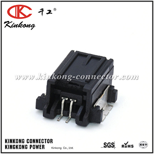 34912-8020 Male 2 Pins Non-Waterproof Right Angle PCB Mount Header CKK5022BP-0.7-11