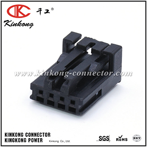 936119-1 4 Position Black Female Cable Mount Connector CKK5044B-0.7-21