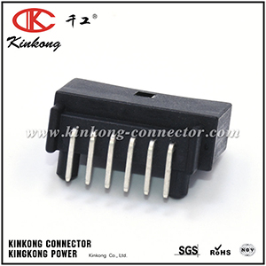 CKK5067BA-0.7-11 6 Pins Black PCB Header