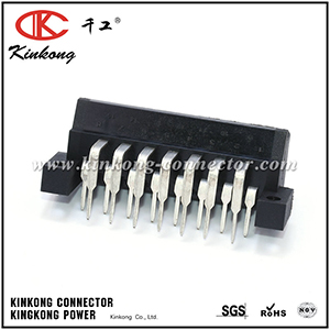 826703-1 PCB Mount Header, Horizontal, Wire-to-Board, 15 Position, Fully Shrouded, Tin, Timer Connector System CKK5155BA-3.5-11