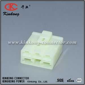 CKK5051-6.3-7.8-21 5 Way Unsealed Natural Female Car Connector