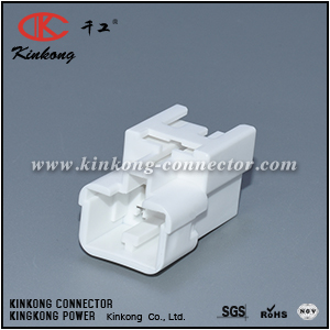 CKK5042W-2.2-4.8-11 4 pin White Male Auto Connector