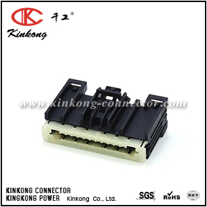 7287-2047-30 KINKONG 24P unsealed female connector Y+YESC BLK 