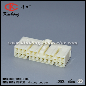 7283-1200 CKK5205WT-2.2-21 20 Ways 2 Row Free hanging Contact Size Female Unseal Connector