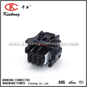 6189-7428 82824-78020 6 Way Black Female Car Door Handle Wire Socket Reversing Camera Harness Connector