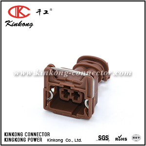 282682-1 2 hole female wire cable plug 1121700235HB001 CKK7023H-3.5-21