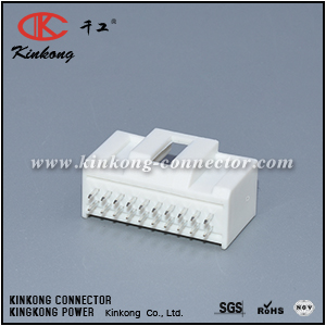 CKK5205WS-1.0-11 20 Pin White Straight Pin Wire To Board Automotive PCB Connector