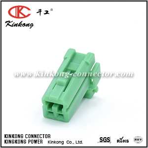 174056-4 CKK5024E-1.0-21 2 hole female crimp connector