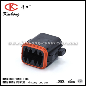 DT06-08SB-CE06 8 hole female waterproof wire connector