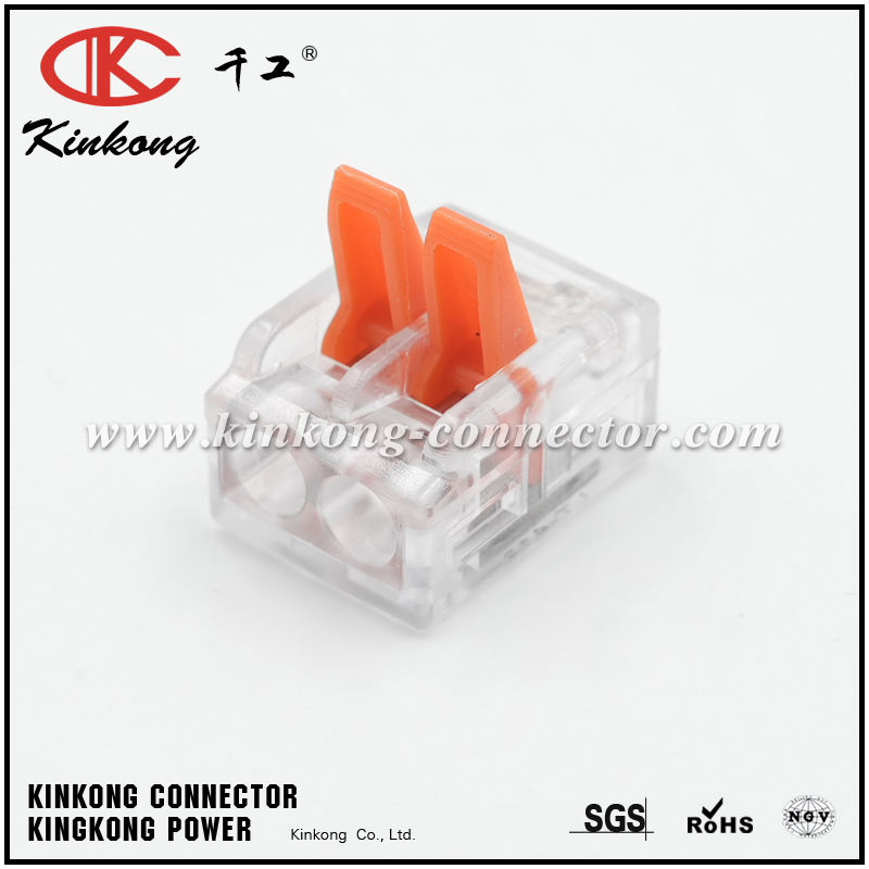 CKK221-412 Lever Wire Connector | 221-412 221-422 2-Port Splicing Connector
